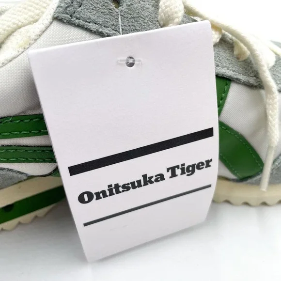 Onitsuka Tiger New York Sneakers Gray Green Suede Lace Up Sz Low Top 9.5 Men's - Picture 8 of 9
